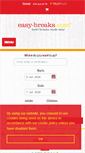 Mobile Screenshot of easy-breaks.com